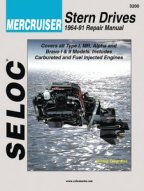 Mercruiser Stern Drives & Inboards All Gas Engines & Sterndrives '64-'91